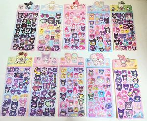 Pack Of 10 Sanrio Characters Laser Tag Stickers