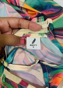 Abstract slip Dress
