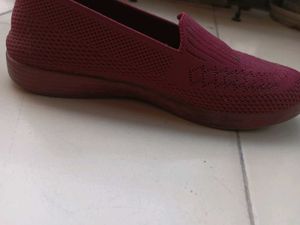 Casual Maroon Loafers