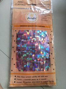 PartyPal Foil Curtain 5 pis available