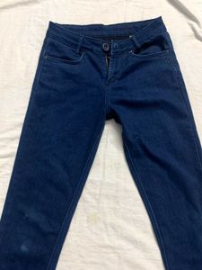Dark Blue Denim Jeans