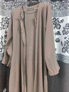 Elegant Brown saudi abaya