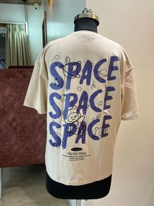 Oversized Space Graphic Tee