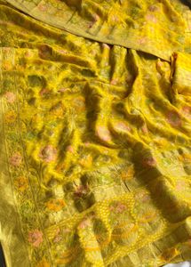 Brand New Khaddi Georgette Saree