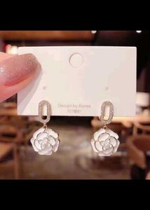 Flower Drop Earrings