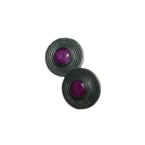 Vintage Stud Earrings - Set of 2