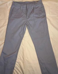 Grey Cotton Blen Jeans