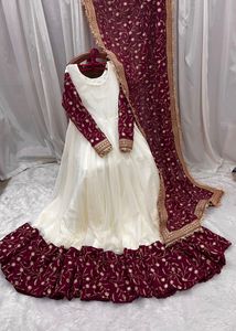 Georgette Anarkali Set