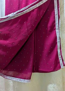 Dark Pink diamond Kurti with dupatta