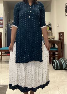 Printed Kurta Set