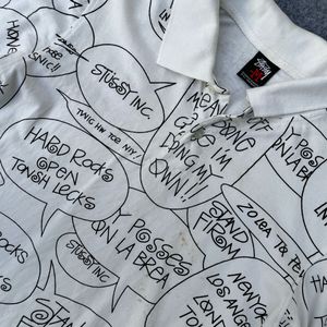 Stussy Graphic Polo Shirt