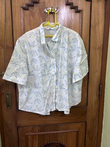 Uniqlo Boxy Cotton Shirt
