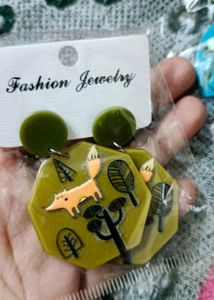 Acrylic Earrings Pick Any At 80/-