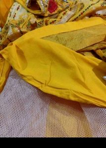 New Yellow Lahnga( Never Used)