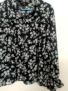 Floral Print Top/shirt