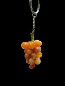 POWERFUL NATURAL GEMSTONES GRAPE 🍇 KEYCHAIN