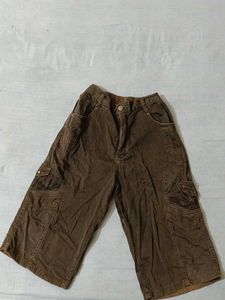 Brown Cargo Jorts