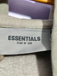 Fear of God Essentials Comfortable Zip-Up Hoodie n
