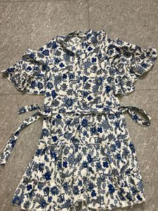 Floral Print Mini Dress