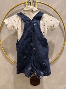 Cute unisex Baby Denim Overalls
