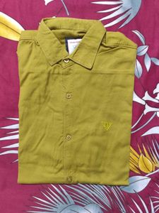 Olive Green Casual Shirt
