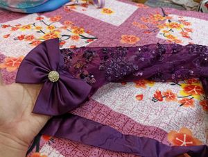 Elegant Purple Ethnic Gown