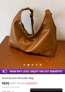 Savana Bucket Shoulder Bag