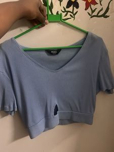 Cute Light Blue Top