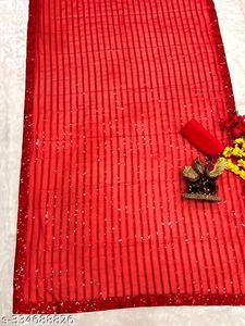 Beautiful Red Saree