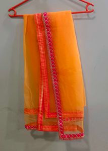 Embroidered Golden Lehnga