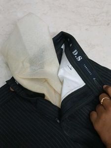 Ribbed Wide Leg Trousers
