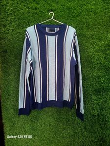 Striped Knit Sweater