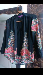 Black Georgette Shirt