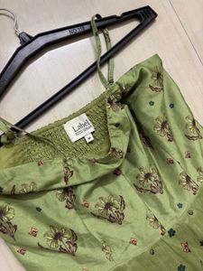 Ritu Kumar Green Francesca Long Dress