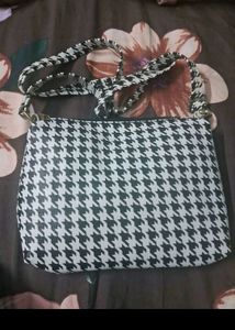 Cat &amp; Black Print Slingbags