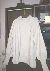 White Sweater Korean Style