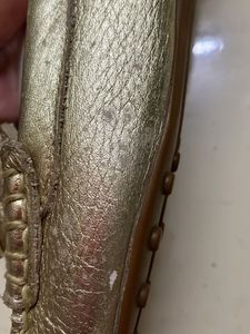 Coach Gold Loafers