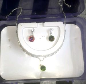 Necklace With Earing