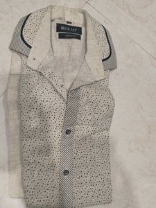 Blue Jay Dotted Shirt