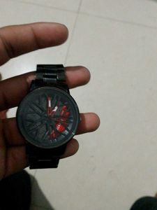 Stylish Black Wrist Watch