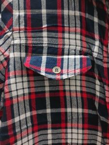 Plaid Short Sleeve Shirt