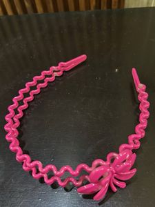 Pink Bow Headband