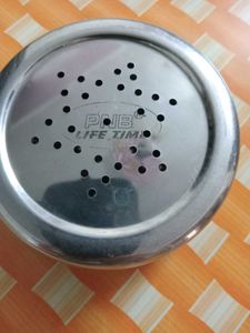 Steel Container With Hole