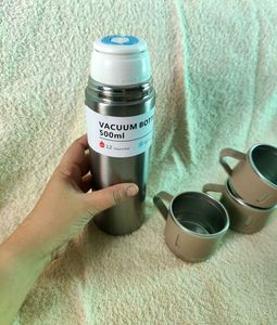 Vacuum Flask Set (3 different colours)