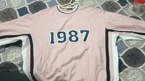 Pink Oversized Sweatshirt