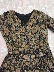 Kalankari Anarkali kurthi