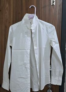 Classic White Button-Down Shirt-Timeless &amp; Elegant