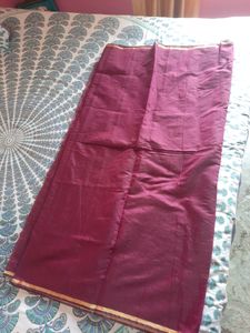 Maroon Saree