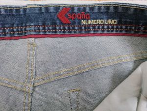Men Blue Denim 36