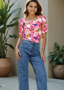 Floral Print Top
